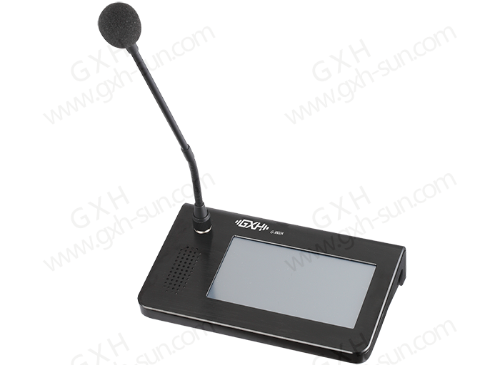 网络触摸屏寻呼对讲话筒G-3802A