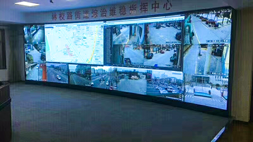 北京大兴林校路街道办事处综治维稳指挥中心